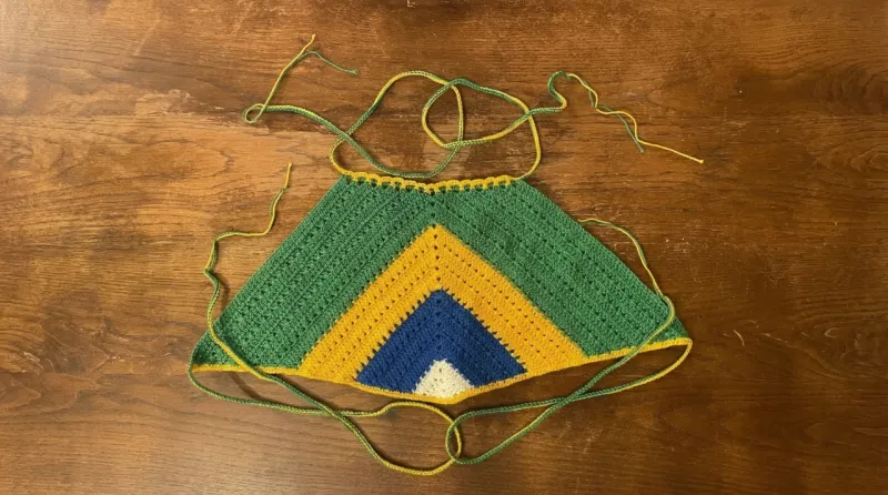 Making of : Crop Top aux coleurs du Brésil
